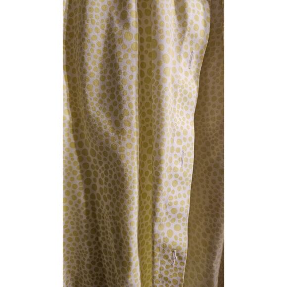 NWOT Chico's Size 2 (M or 10) Long Sleeve Green Splattered pattern blouse - Picture 4 of 4